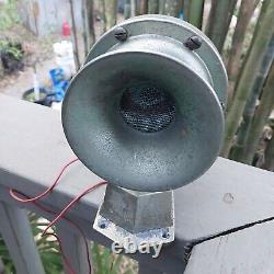 Vintage Boat Ship Fire Truck Siren Original As Is For Parts Or Repair 6-12 Volt