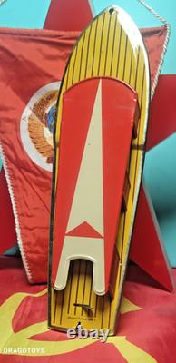 Vintage Boat Ship Norma 1969 Marrine Gard Toy Ussr Russia Batt. Oper. Parts