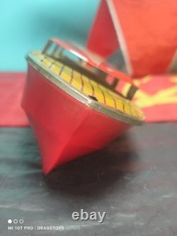 Vintage Boat Ship Norma 1969 Marrine Gard Toy Ussr Russia Batt. Oper. Parts