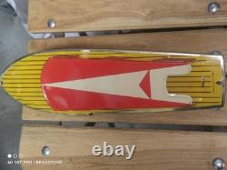 Vintage Boat Ship Norma 1969 Marrine Gard Toy Ussr Russia Batt. Oper. Parts