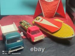 Vintage Boat Ship Norma 1969 Marrine Gard Toy Ussr Russia Batt. Oper. Parts