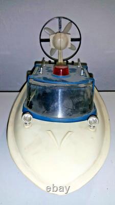 Vintage Boat Ship Norma 1969 Marrine Gard Toy Ussr Russia Batt. Oper. Parts