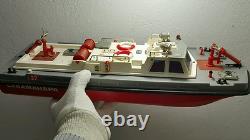 Vintage Boat Ship Norma 1969 Marrine Gard Toy Ussr Russia Batt. Oper. Parts