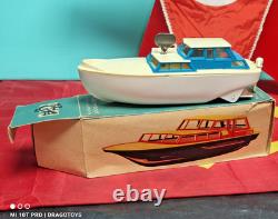 Vintage Boat Ship Norma 1969 Marrine Gard Toy Ussr Russia Batt. Oper. Parts