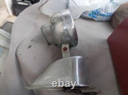 Vintage Boat Spot Light With Base Parts Estate Find