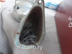 Vintage Boat Spot Light With Base Parts Estate Find