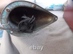 Vintage Boat Spot Light With Base Parts Estate Find