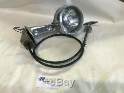 Vintage Boat Spot light search light with control cable