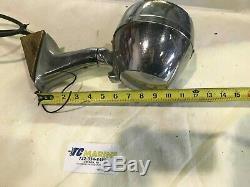 Vintage Boat Spot light search light with control cable