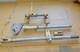 Vintage Boat Steering Mechanism Parts Off Of 1960 Chris Craft Sea Skiff Boat