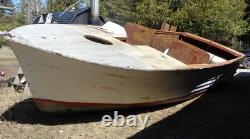 Vintage Boat Steering Mechanism Parts off of 1960 Chris Craft Sea Skiff Boat