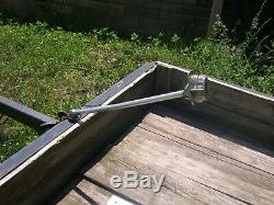 Vintage Boat Stern Fold-down Running LIGHT Chrome 1960's-70's Parts or Repair