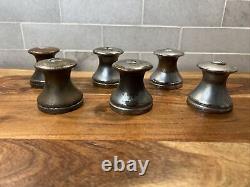 Vintage Boat Winches Set Of 6 As For Parts Or Repairs Bronze Anchor