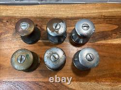 Vintage Boat Winches Set Of 6 As For Parts Or Repairs Bronze Anchor