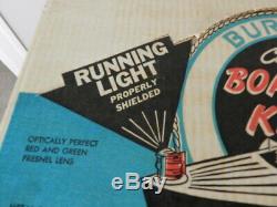 Vintage Boat-lite Kit By Burgess- Nos- Vintage Boat Parts-vintage Boat Light Kit