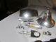 Vintage Boating Lot Marine Chrome Parts Mirror Bell Rope Guide And More