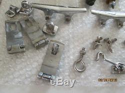 Vintage Bomber Boat Marine Tie Downs, Switches, Latches and other Parts