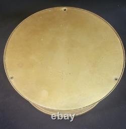 Vintage Brass Ships Clock Stockburger Made In Germany Good Condition Boat Parts