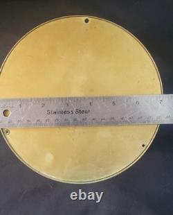 Vintage Brass Ships Clock Stockburger Made In Germany Good Condition Boat Parts