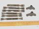 Vintage Brass Turnbuckles & 2 Brass Brackets Sailing/boating Parts