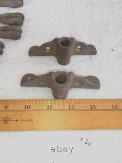 Vintage Brass Turnbuckles & 2 Brass Brackets Sailing/Boating Parts