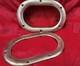 Vintage Bronze 8 Oval Hawse Pipe Hole Thru Bulwark Fairlead Boat Parts Chock