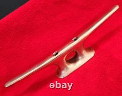 Vintage Bronze Boat Cleat LARGE 12 CLASSIC BOAT PARTS