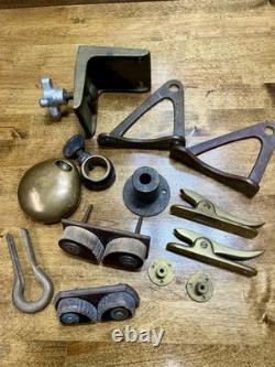 Vintage Bronze Brass Assorted Hardware Parts Lot Sailing Boating Marine