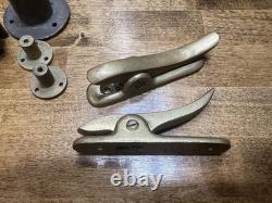 Vintage Bronze Brass Assorted Hardware Parts Lot Sailing Boating Marine