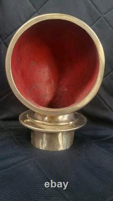 Vintage Bronze Cowl Vent Deck Vent, Dorade Boat Ventilation Classic Boat Parts