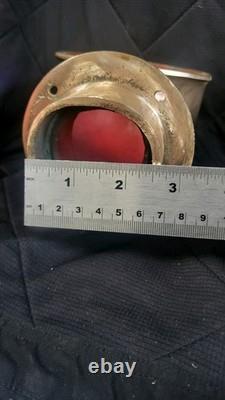 Vintage Bronze Cowl Vent Deck Vent, Dorade Boat Ventilation Classic Boat Parts