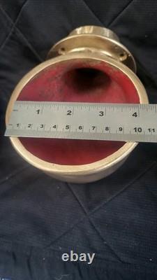 Vintage Bronze Cowl Vent Deck Vent, Dorade Boat Ventilation Classic Boat Parts