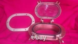 Vintage Bronze Oval Boat Porthole Boat Parts Good Condition Classic Parts