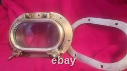 Vintage Bronze Oval Boat Porthole Boat Parts Good Condition Classic Parts