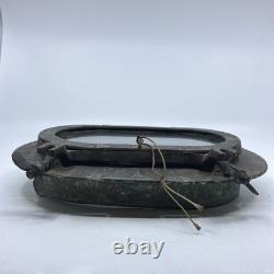 Vintage Bronze Oval Boat Ship Porthole Boat Parts Nautical Decor