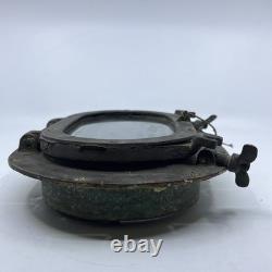 Vintage Bronze Oval Boat Ship Porthole Boat Parts Nautical Decor