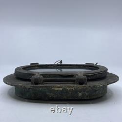 Vintage Bronze Oval Boat Ship Porthole Boat Parts Nautical Decor