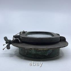 Vintage Bronze Oval Boat Ship Porthole Boat Parts Nautical Decor
