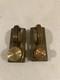 Vintage Bronze Sailboat Boat Deck Parts, Clamp Clip Slide Rail Nice