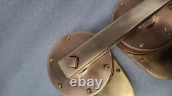 Vintage Bronze Sailboat Halyard Winch Set Of 2 Traditional Wooden Boat Parts