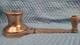 Vintage Bronze Sailboat Winch With Attached Handle 6 Bace Classic Boat Parts
