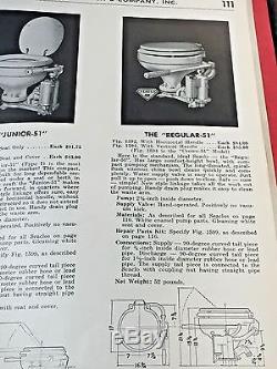 Vintage Bronze Wilcox Crittenden Type 51 Toilet Pump Assembly