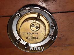 Vintage Brydon BrassMarine Wood Old Boat Parts Speedometer Gauge