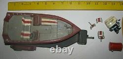 Vintage Budweiser U-1 Hydroplane & Ranger Fishing Boat Built Model Kit Parts