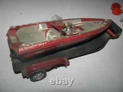 Vintage Budweiser U-1 Hydroplane & Ranger Fishing Boat Built Model Kit Parts