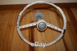 Vintage CARVER Boat Steering Wheel with Mounting Hardware 15.25W