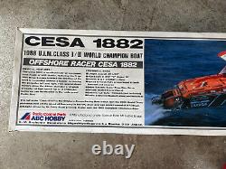 Vintage CESA 1882 Offshore Power Boat For Parts, ABC Hobby