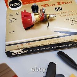 Vintage COX TEE DEE. 010 Engine New Unused Condition withExtra NOS Parts