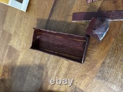 Vintage Cabin Cruiser Lobster Battery Wood Outboard Motor Speed Boat Toy Parts