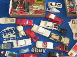 Vintage Car Models Parts Pieces Boat Trailer Aurora Maserati Revell Slant Six